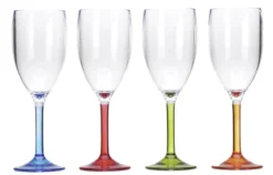 Acrylic Wine Goblets - Set Of Four