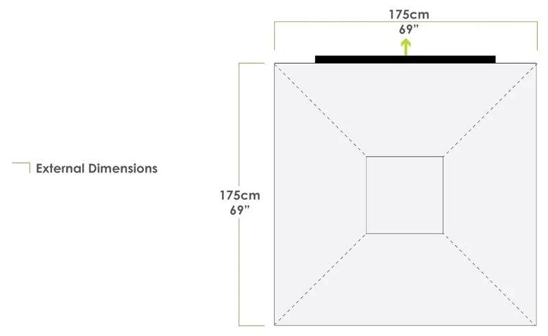 Pocket Rocket Shower / Toilet Tent - Charcoal/Black 6 Pocket Rocket Shower / Toilet Tent - Charcoal/Black - Image 6