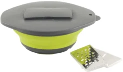 Outwell Collaps Bowl & Lid W/Grater - RED
