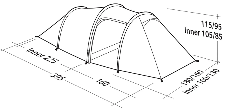 Robens Voyager 3EX Tent 2023 - Each 5 Robens Voyager 3EX Tent 2023 - Each - Image 5