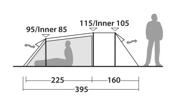 Robens Voyager Versa 3 Tent 2023 - Each 8 Robens Voyager Versa 3 Tent 2023 - Each - Image 8