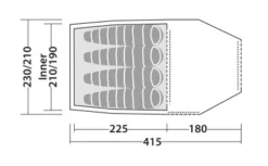 Robens Voyager Versa 4 Tent 2023 - Each 22 Robens Voyager Versa 4 Tent 2023 - Each -Trailblazer Camping 25779 2