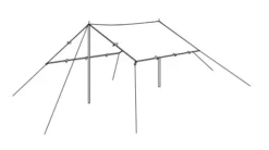 Robens Trail Tarp 4 X 4m - Each -Trailblazer Camping 25785 3