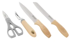 Outwell Chena Knife Set W/Peeler & Scissors - Each