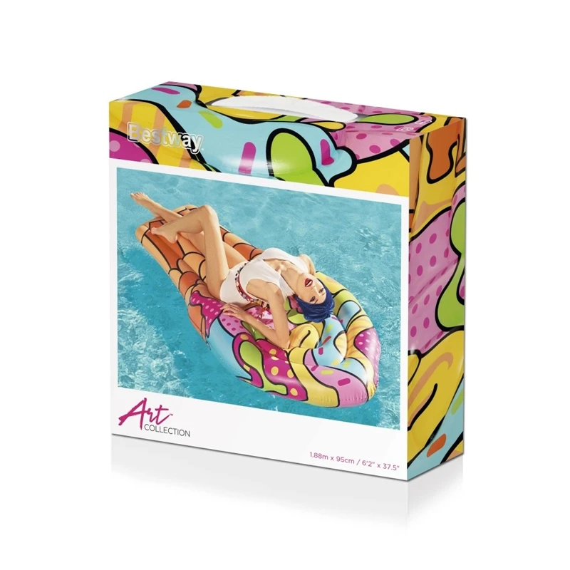 Bestway Pop Art Ice Cream Cone Float 2 Bestway Pop Art Ice Cream Cone Float - Image 2