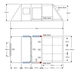 Zonda 6EP Air Tent 2023 27 Zonda 6EP Air Tent 2023 -Trailblazer Camping 28884 12