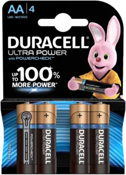Duracell AA 4pk Batteries - Ultra Power - Each