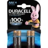 Duracell AAA 4pk Batteries - Ultra Power - Each