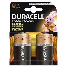 Duracell D 2pk Batteries - Plus Power - Each