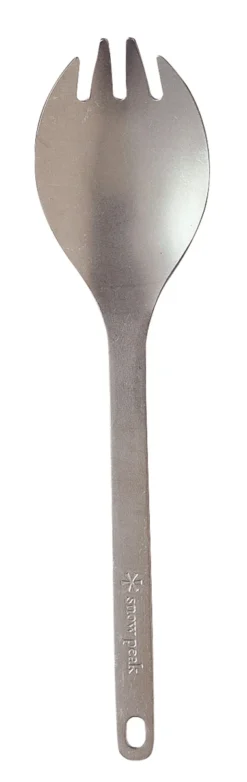 Snow Peak Titanium Spork - Grey