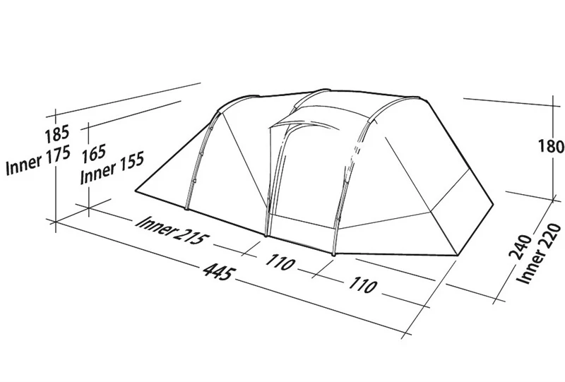 Robens Double Dreamer TC 4 Tent 2022 - Each 7 Robens Double Dreamer TC 4 Tent 2022 - Each - Image 7
