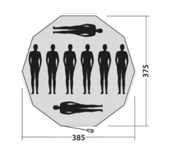 Easy Camp Moonlight Tipi Tent 2023 - Each -Trailblazer Camping 30559 19