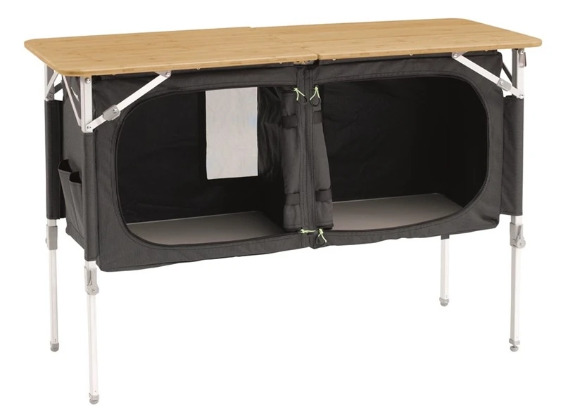 Outwell Padres Double Storage Kitchen Table - Each 1 Outwell Padres Double Storage Kitchen Table - Each