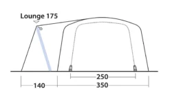 Outwell Oakdale 5PA Air Tent 2023 - Each -Trailblazer Camping 30696 6