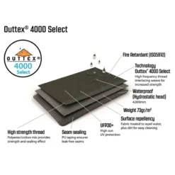 Outwell Sundale 7PA Air Tent 2023 - Each -Trailblazer Camping 30702 19