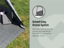 Outwell Parkdale 4PA Air Tent 2023 - Each -Trailblazer Camping 30718 17