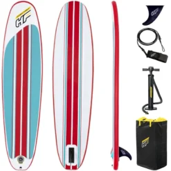 Bestway 8ft Hydro-Force Compact Inflatable Surfboard Set