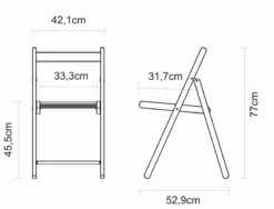 Tramontina Bistro Set Natural Wood 12 Tramontina Bistro Set Natural Wood -Trailblazer Camping 31230 3