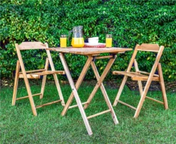 Tramontina Bistro Set Natural Wood 15 Tramontina Bistro Set Natural Wood -Trailblazer Camping 31230 6