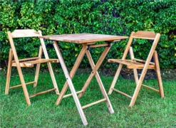 Tramontina Bistro Set Natural Wood 16 Tramontina Bistro Set Natural Wood -Trailblazer Camping 31230 7