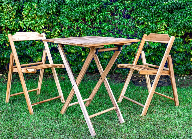 Tramontina Bistro Set Natural Wood 8 Tramontina Bistro Set Natural Wood - Image 8