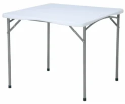 Blow Moulded Square Portable Folding Table