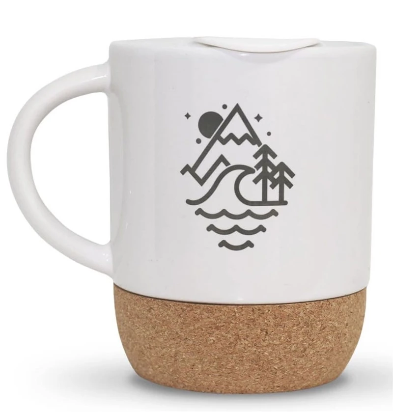 Stacked Logo Mug - Cardinal Red 2 Stacked Logo Mug - Cardinal Red - Image 2