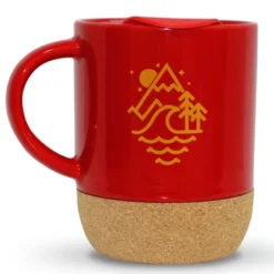 Stacked Logo Mug - Cardinal Red 10 Stacked Logo Mug - Cardinal Red -Trailblazer Camping 31770 3