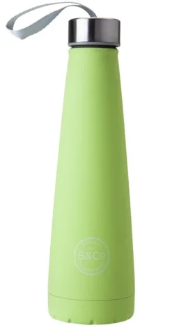 450ml Conical Apple Green Bottle Flask