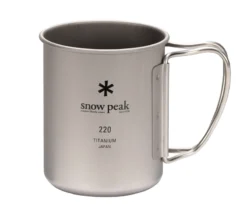Snow Peak Titanium Single Wall 220 Mug