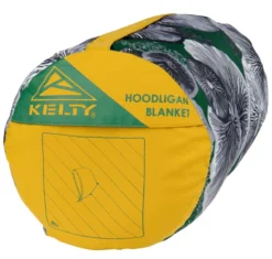 Kelty Hoodligan Blanket - Olive Oil/Posey Shrooms -Trailblazer Camping 31909 9