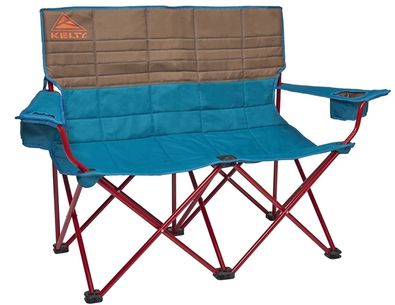 Kelty Loveseat Double Camping Chair - Deep Lake / Fallen Rock 2 Kelty Loveseat Double Camping Chair - Deep Lake / Fallen Rock - Image 2