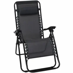 Textilene Reclining Camping Chair