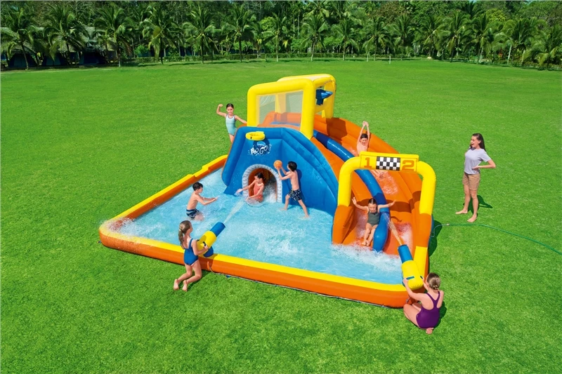 Super Speedway Mega Inflatable Water Park 2 Super Speedway Mega Inflatable Water Park - Image 2