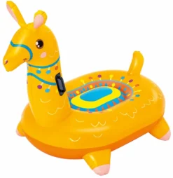 Bestway 51" X 43.5" Llama Kiddie Ride-On
