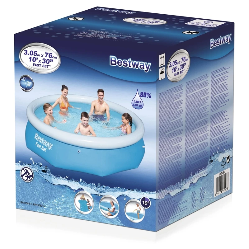 Bestway 10' X 30'' Fast Set Pool 3 Bestway 10' X 30'' Fast Set Pool - Image 3
