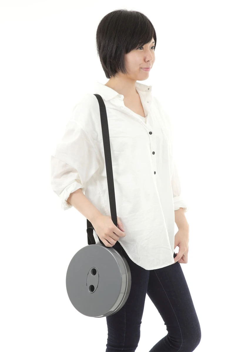 Adjustable Height Telescopic Stool - Colour: Black 4 Adjustable Height Telescopic Stool - Colour: Black - Image 4