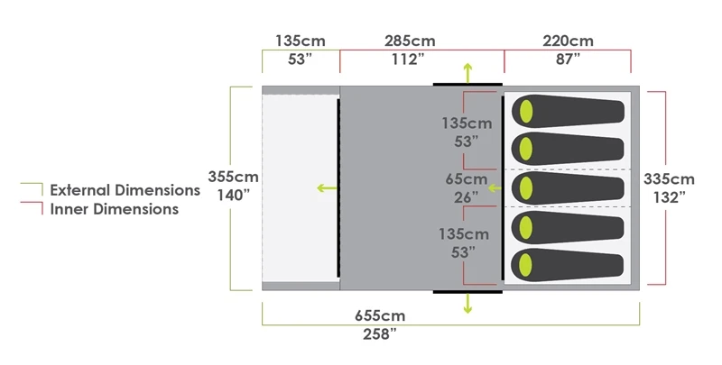 Evo TL V2 Air Tent 2023 - Each 2 Evo TL V2 Air Tent 2023 - Each - Image 2