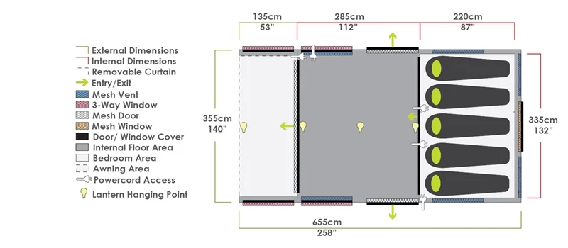 Evo TL V2 Air Tent 2023 - Each 15 Evo TL V2 Air Tent 2023 - Each - Image 15