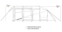 Evo TL V2 Air Tent 2023 - Each 27 Evo TL V2 Air Tent 2023 - Each -Trailblazer Camping 33489 7