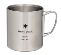 Snow Peak Stainless Steel Vacuum Double Wall 450 Mug