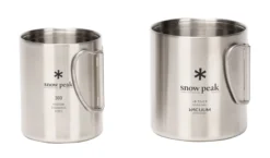 Snow Peak Stainless Steel Vacuum Double Wall 300 Mug 12 Snow Peak Stainless Steel Vacuum Double Wall 300 Mug -Trailblazer Camping 33535 5