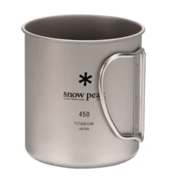 Snow Peak Titanium Single 450 Cup 11 Snow Peak Titanium Single 450 Cup -Trailblazer Camping 33536 3