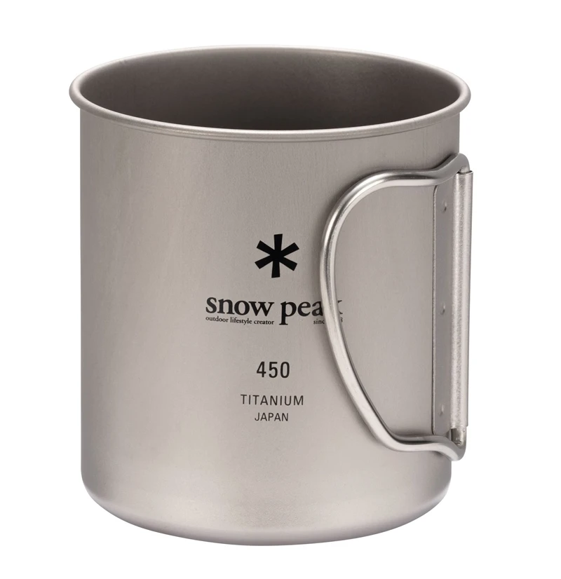 Snow Peak Titanium Single 450 Cup 4 Snow Peak Titanium Single 450 Cup - Image 4