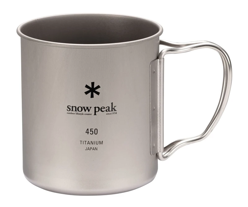 Snow Peak Titanium Single 450 Cup 1 Snow Peak Titanium Single 450 Cup