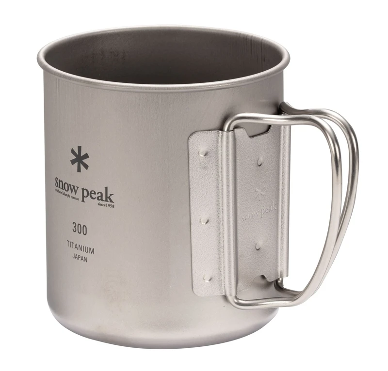 Snow Peak Titanium Single 300 Cup 2 Snow Peak Titanium Single 300 Cup - Image 2