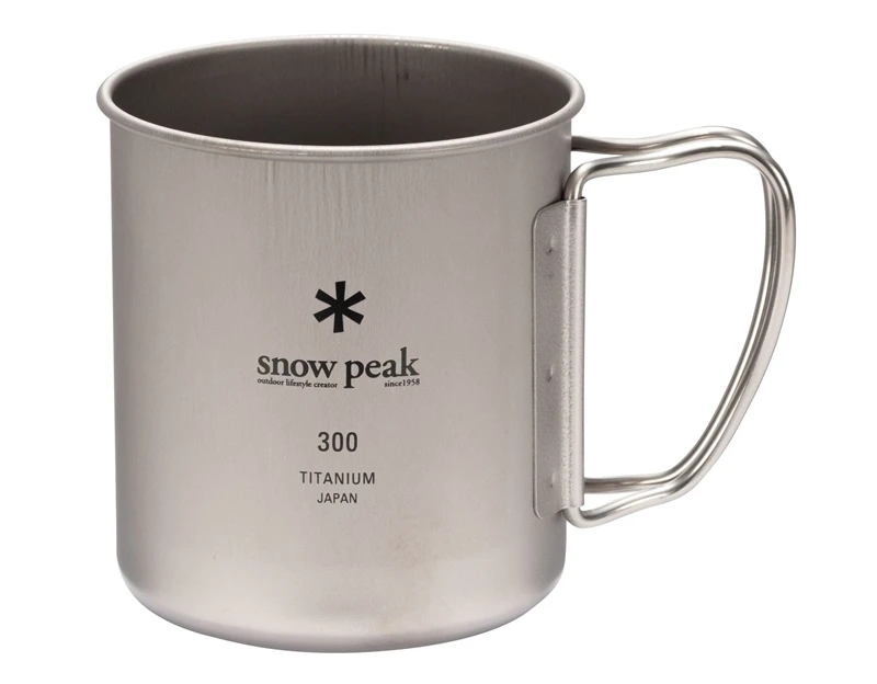 Snow Peak Titanium Single 300 Cup 1 Snow Peak Titanium Single 300 Cup