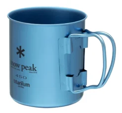 Snow Peak Titanium Single Wall 450 Mug - Blue 29 Snow Peak Titanium Single Wall 450 Mug - Blue -Trailblazer Camping 33539 13