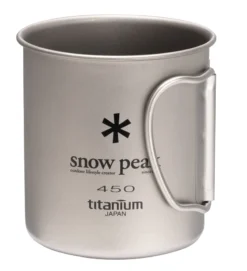 Snow Peak Titanium Single Wall 450 Mug - Blue 19 Snow Peak Titanium Single Wall 450 Mug - Blue -Trailblazer Camping 33539 3