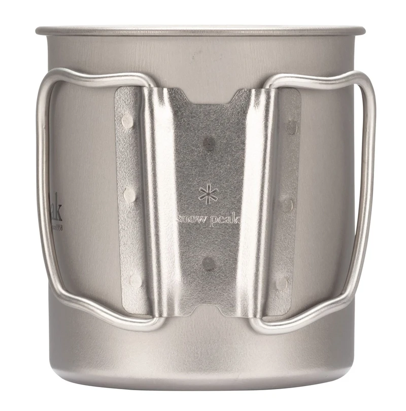 Snow Peak Titanium Single Wall 450 Mug - Blue 8 Snow Peak Titanium Single Wall 450 Mug - Blue - Image 8